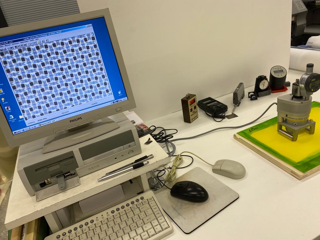 Postazione di analisi ottica